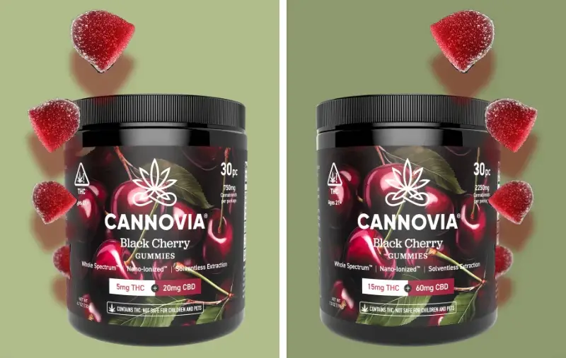 CANNOVIA, Harmony THC+CBD Gummies