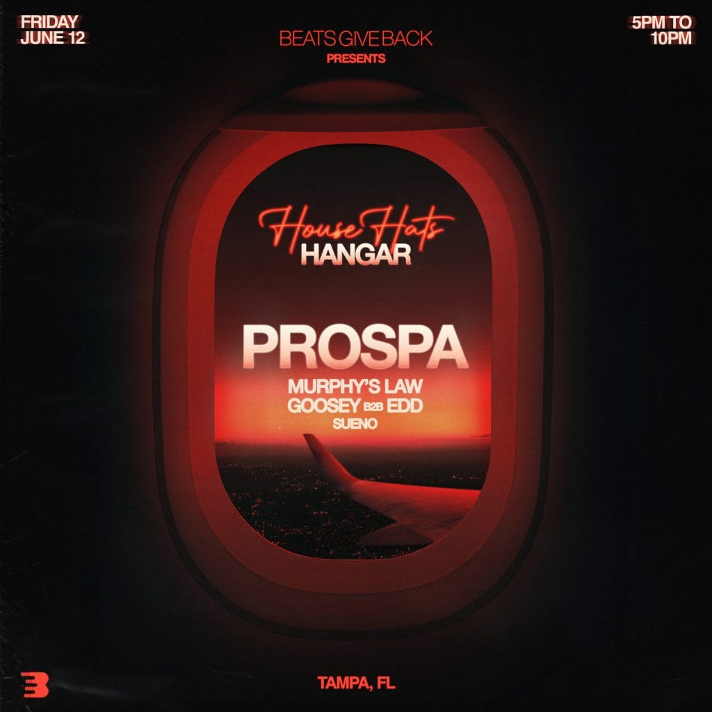 Propsa, Beats Give Back, House Hats, Tampa, Murphy's Law, Goosey, Edd, charity